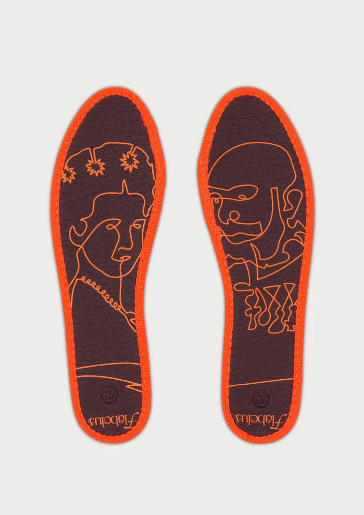 Flagelus Sissi Insole Orange branturi portocalii