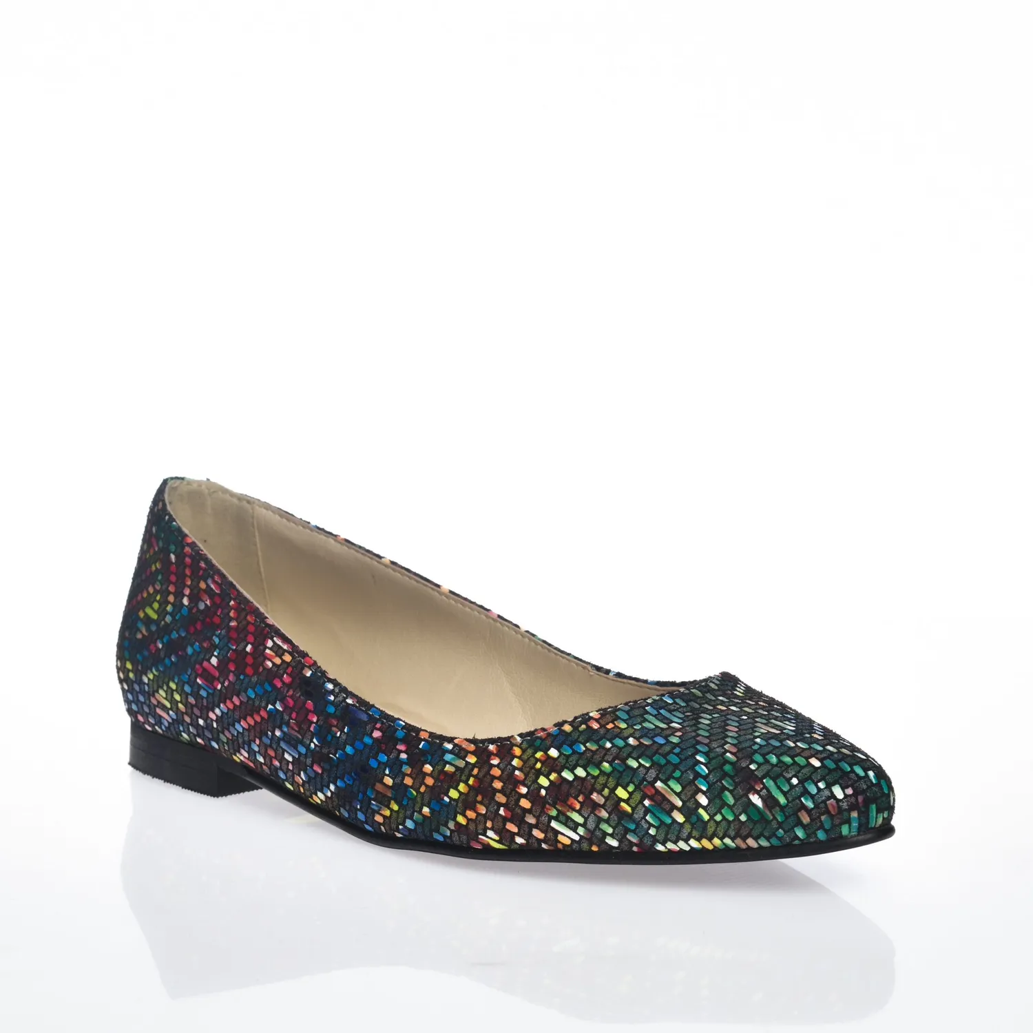 Catinca Shoes ST M balerini multicolor piele naturala