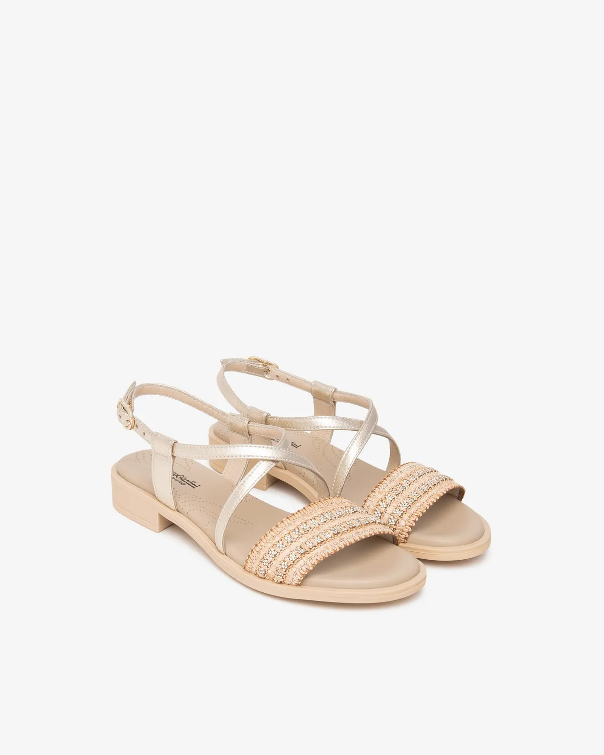 NeroGiardini papuci dama piele si textil 35-41