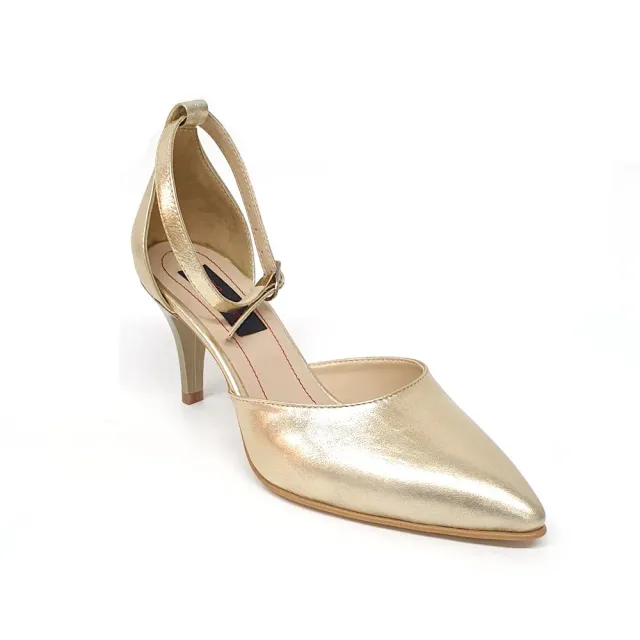 Catinca Shoes D19 AU sandale dama piele auriu
