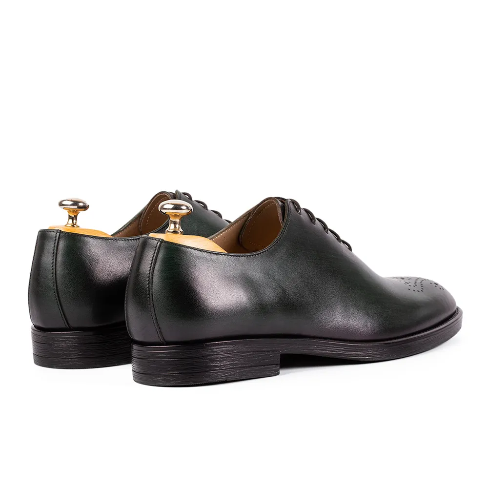 Lucas Shoes Elegant 900 pantofi verde piele