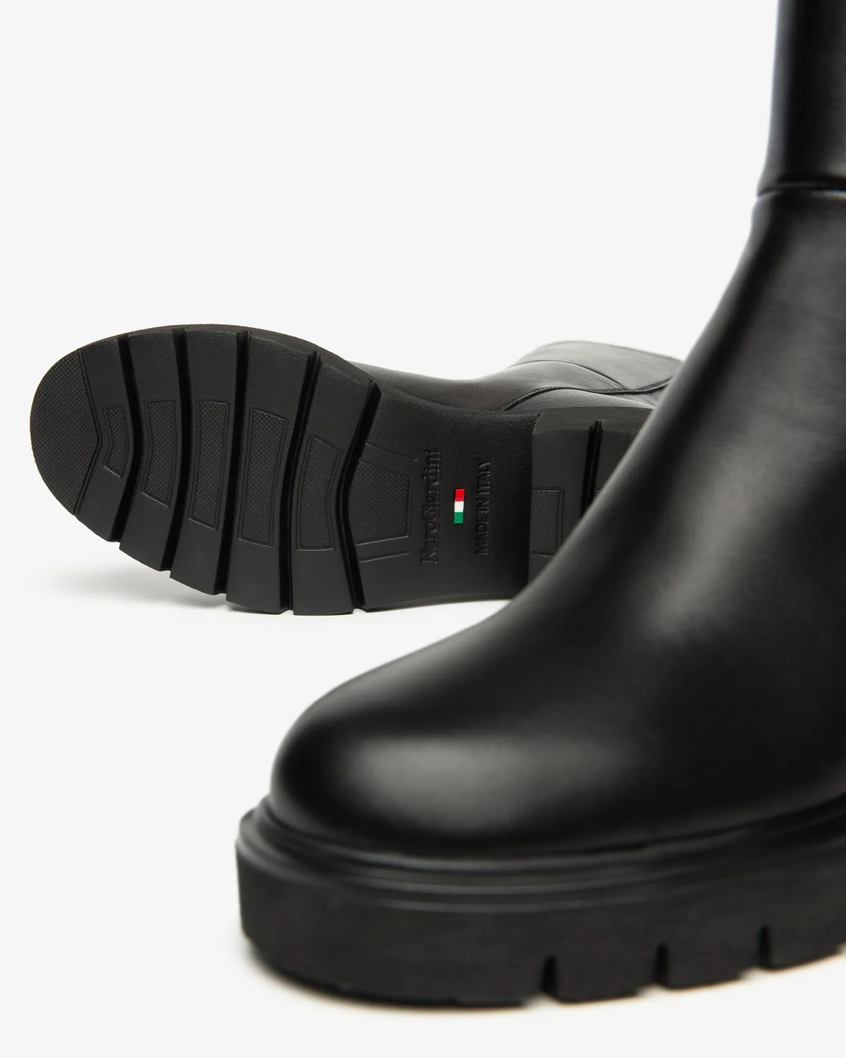 NeroGiardini botine piele dama cu brant memory