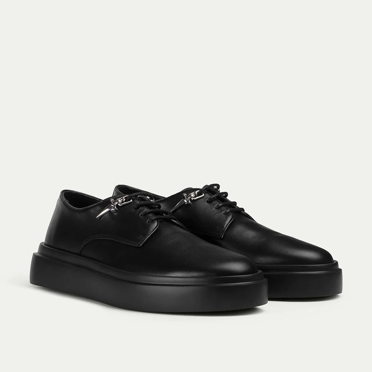 Cesare Paciotti Venus Derby sneakers negri piele