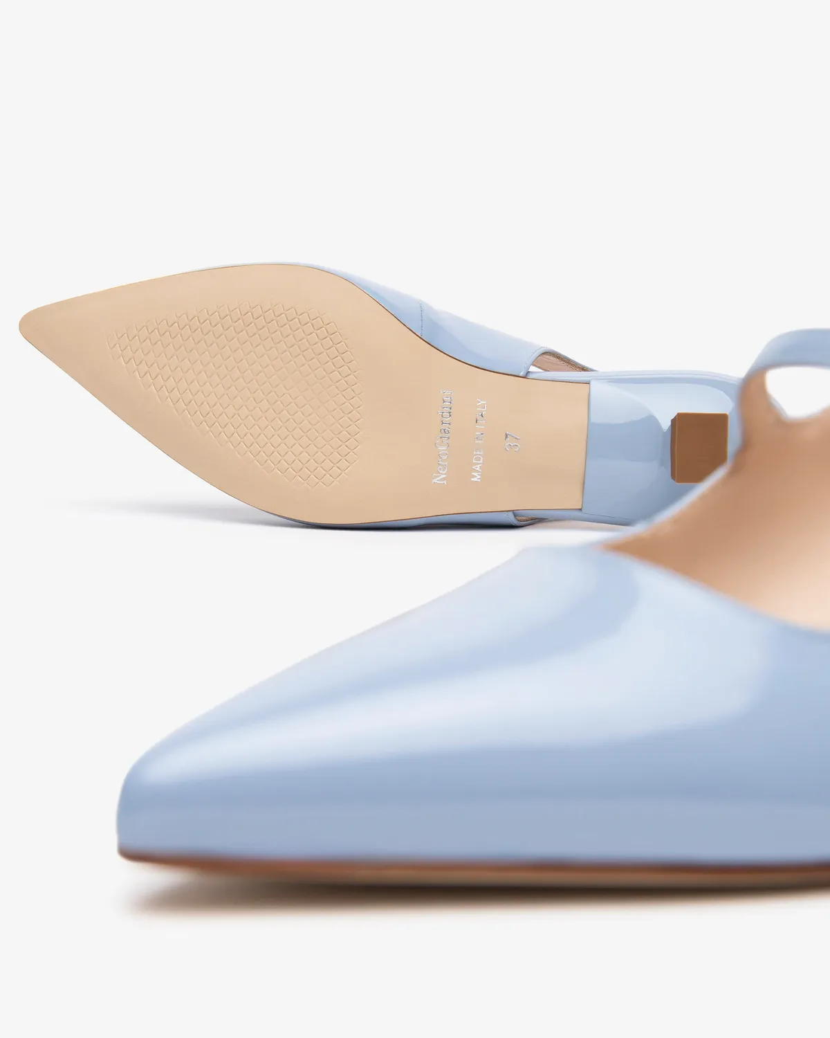 NeroGiardini slingback piele lacuita dama vara