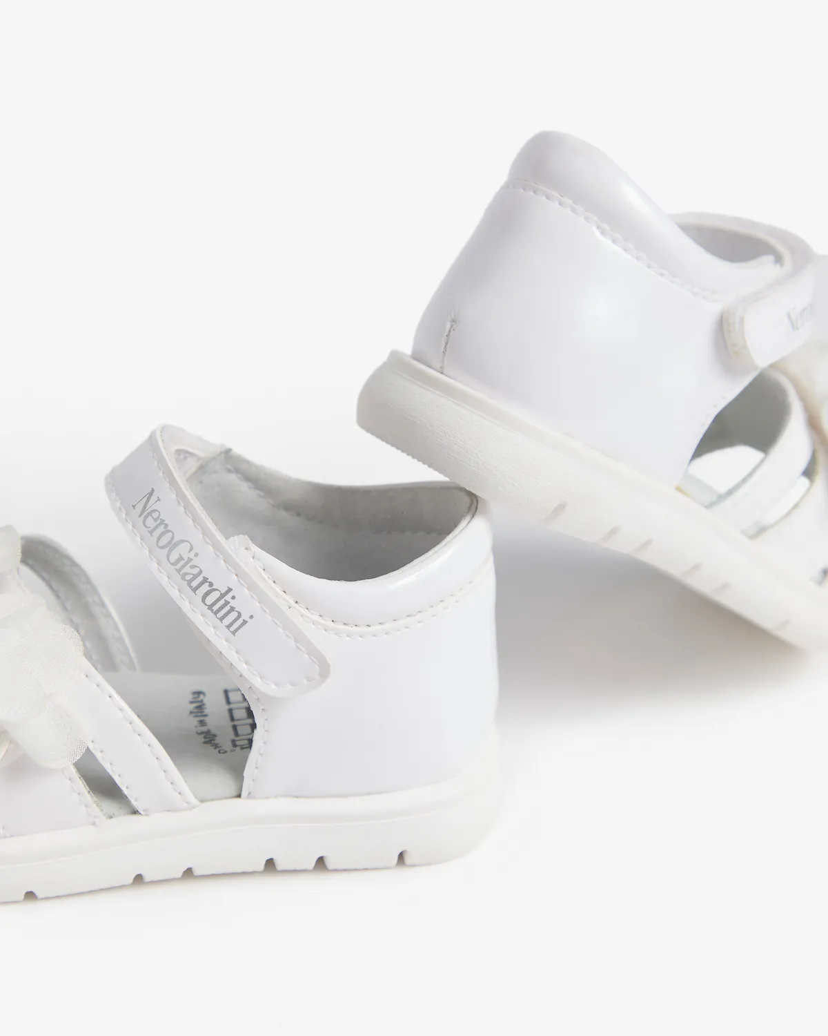 NeroGiardini Junior Sandale Fete Piele Velcro Vara