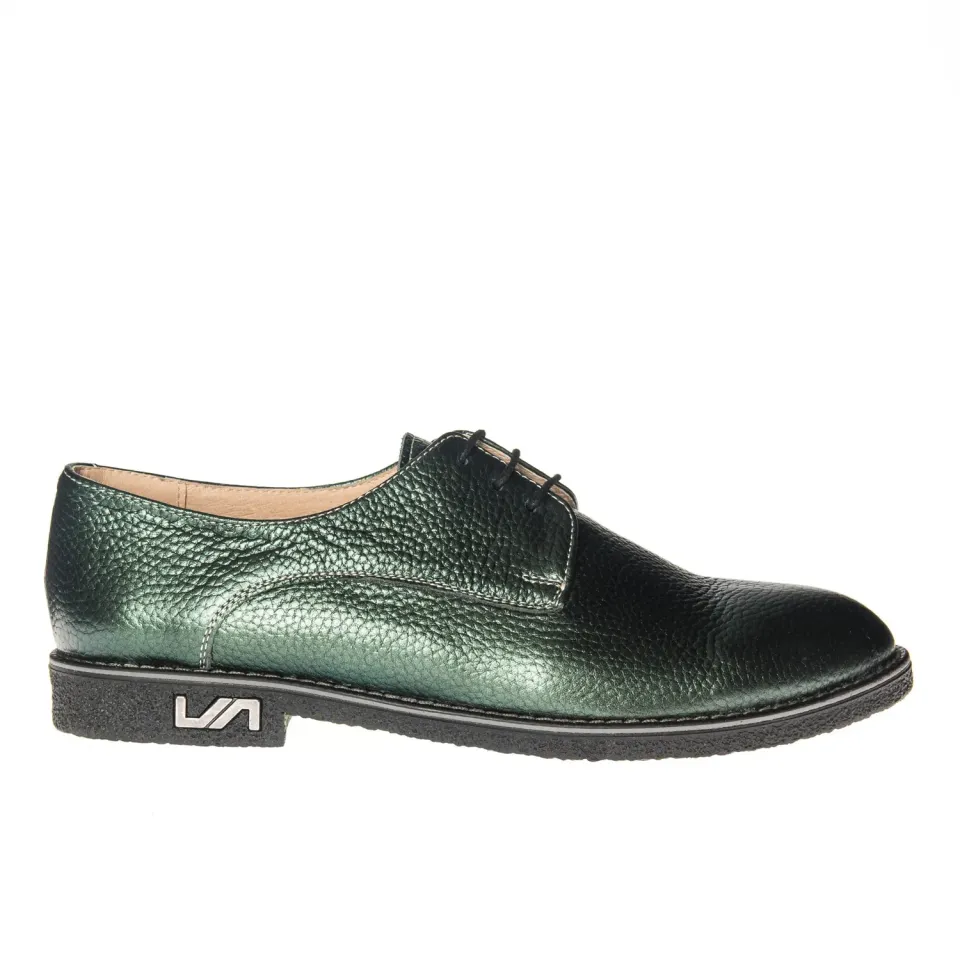 Catinca Shoes G10 V pantofi dama piele verzi