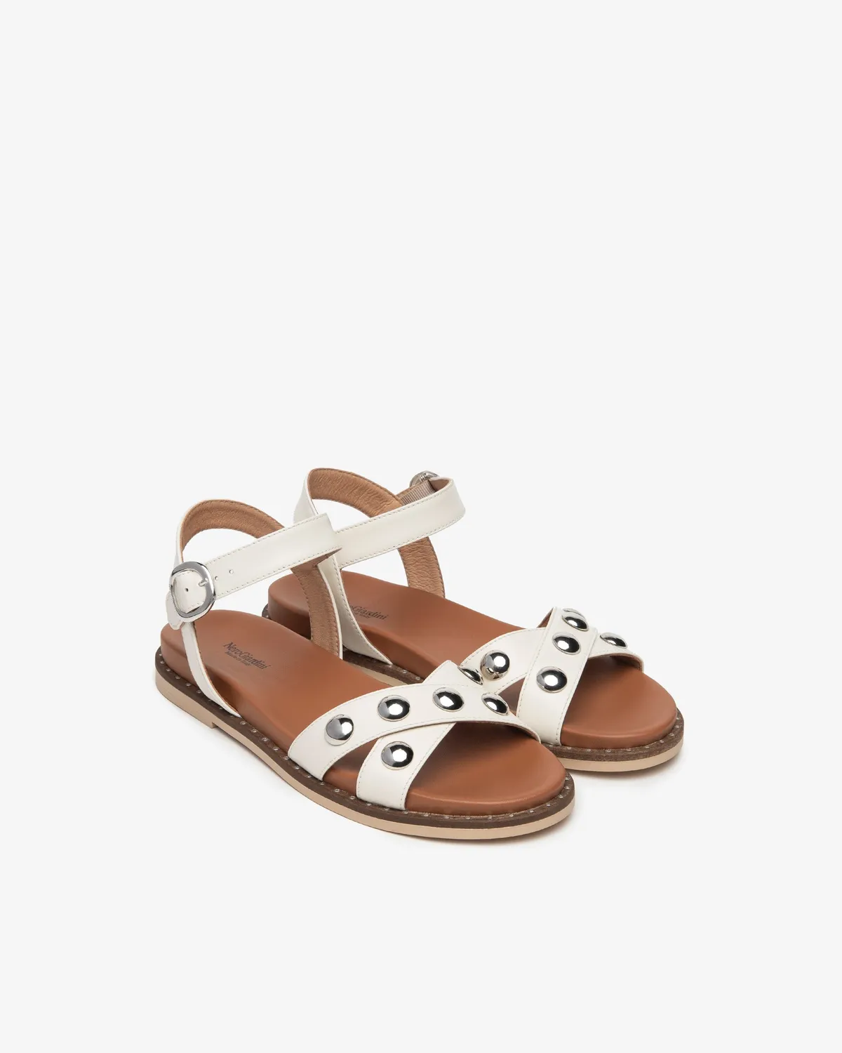 NeroGiardini sandale piele dama vara detalii elegante