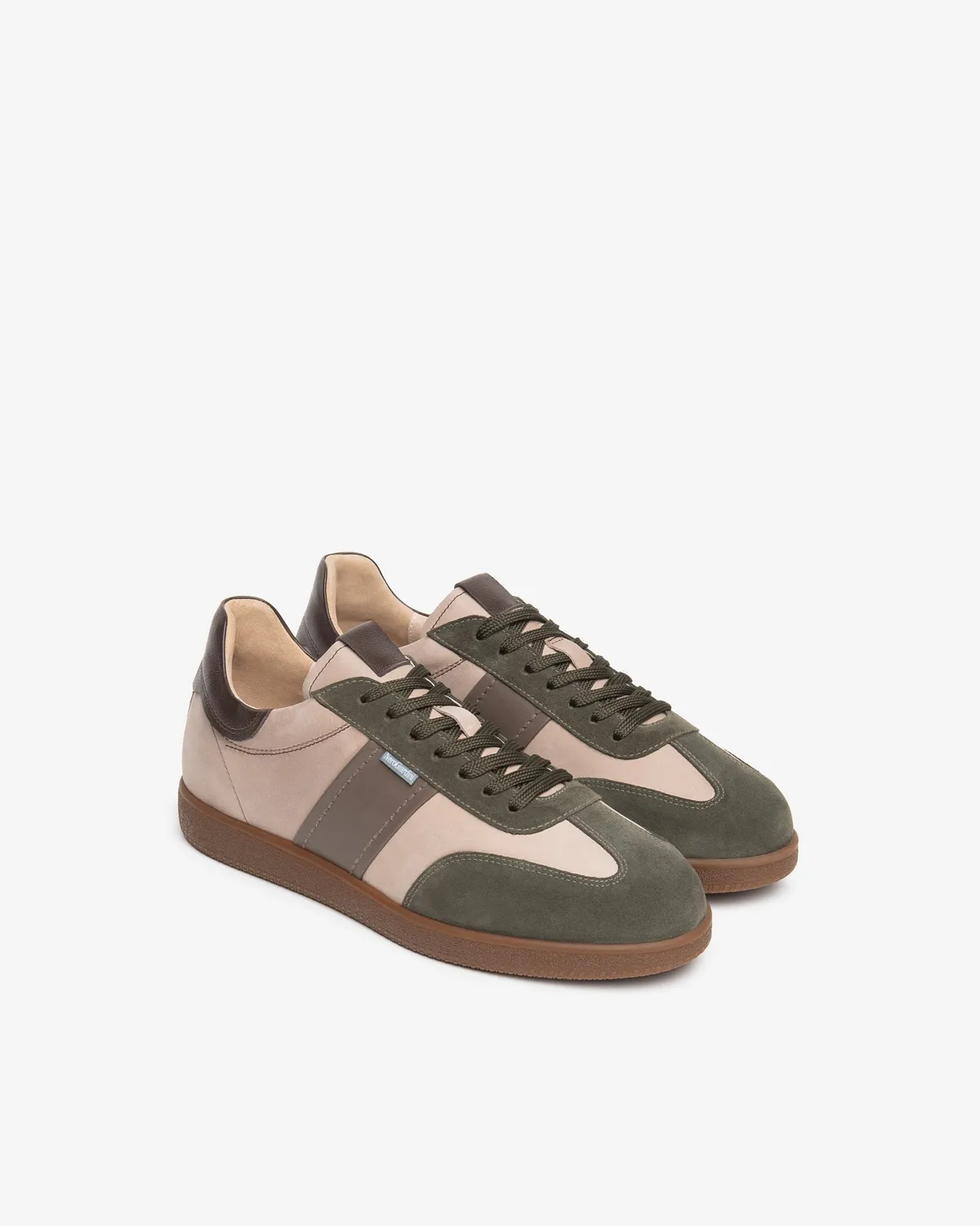 NeroGiardini sneakers piele barbati cu siret eleganti