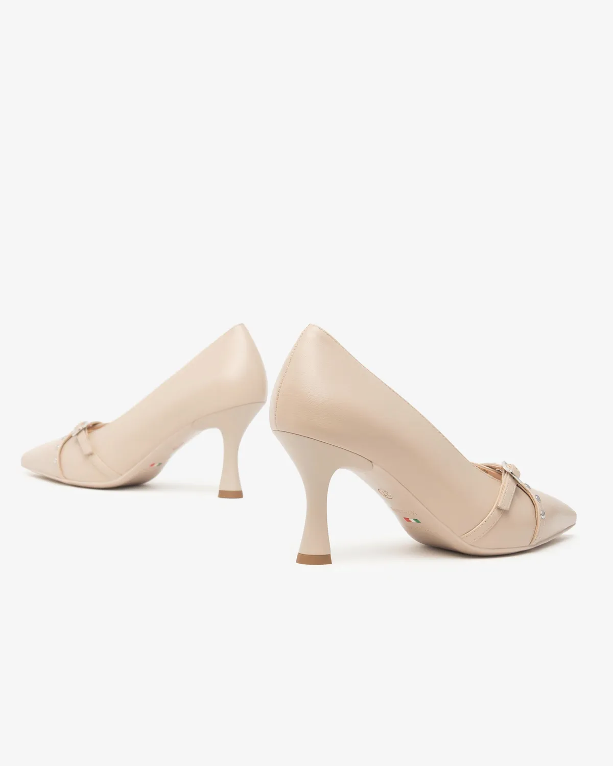 NeroGiardini Premium Pantofi cu Toc Dama Piele 75mm