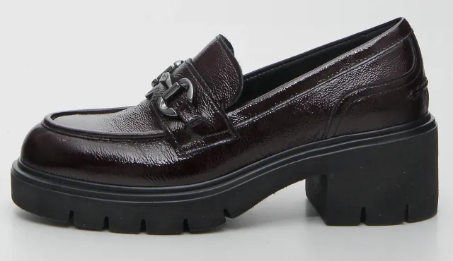 NeroGiardini mocasini damă piele lăcuită