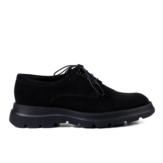 Lucas Shoes Casual 346 1009 pantofi barbati negru velur