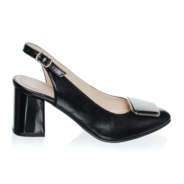 Catinca Shoes D35 N sandale dama piele negru box