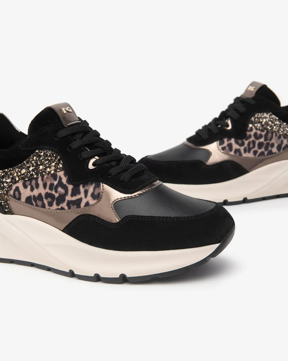 NeroGiardini sneakers dama piele tehnic Memory confort