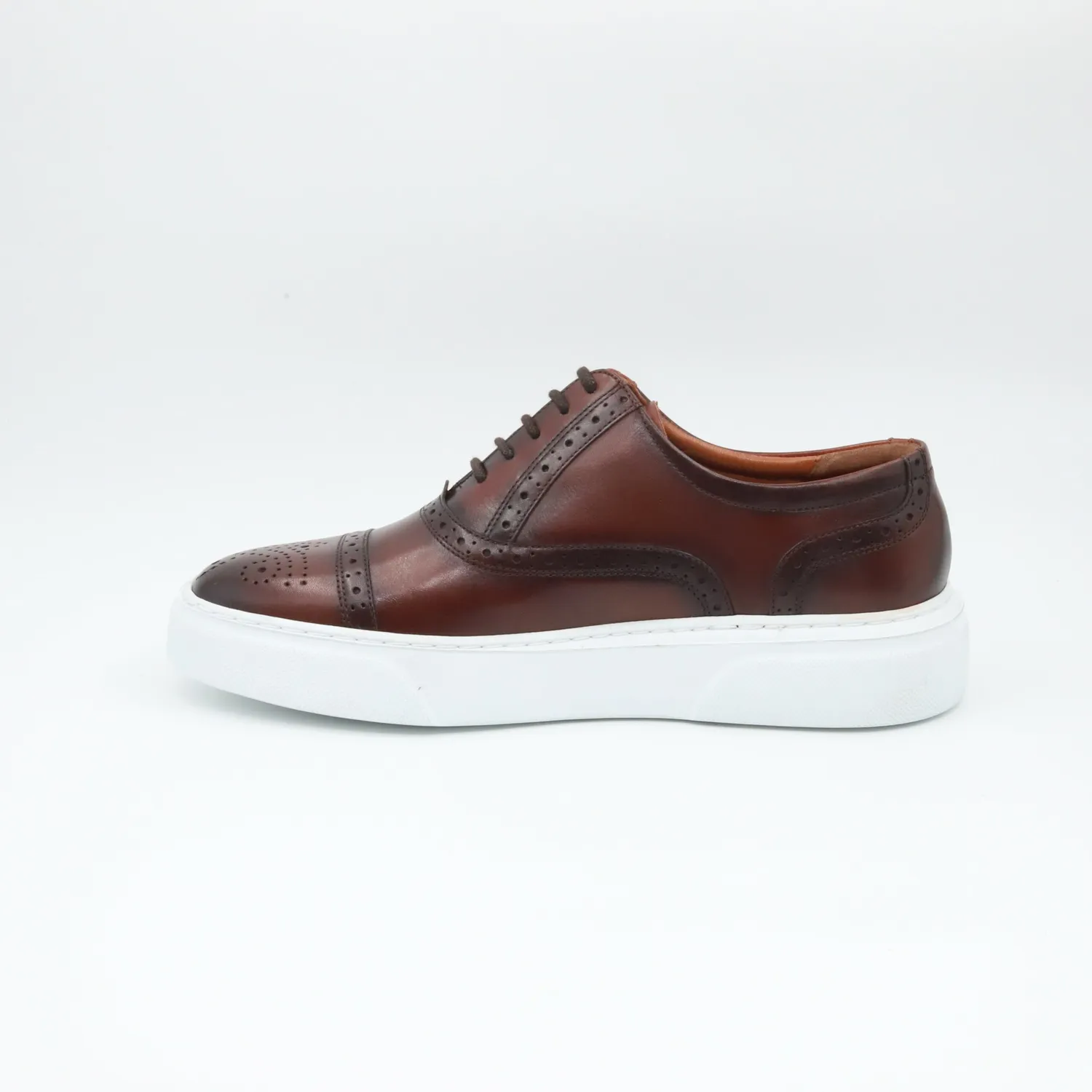 Lucas Sneaker 518 Marrone sneakers piele maro