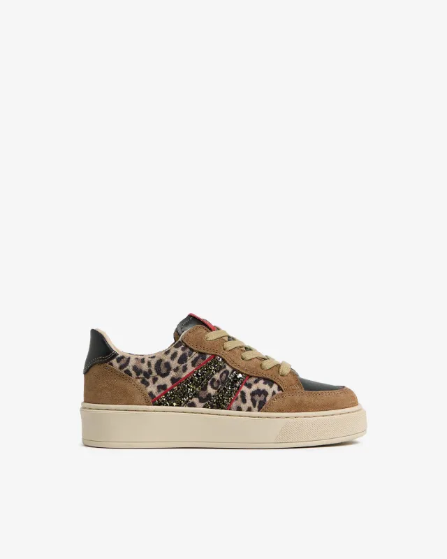 NeroGiardini sneakers adolescenta piele intoarsa usoare