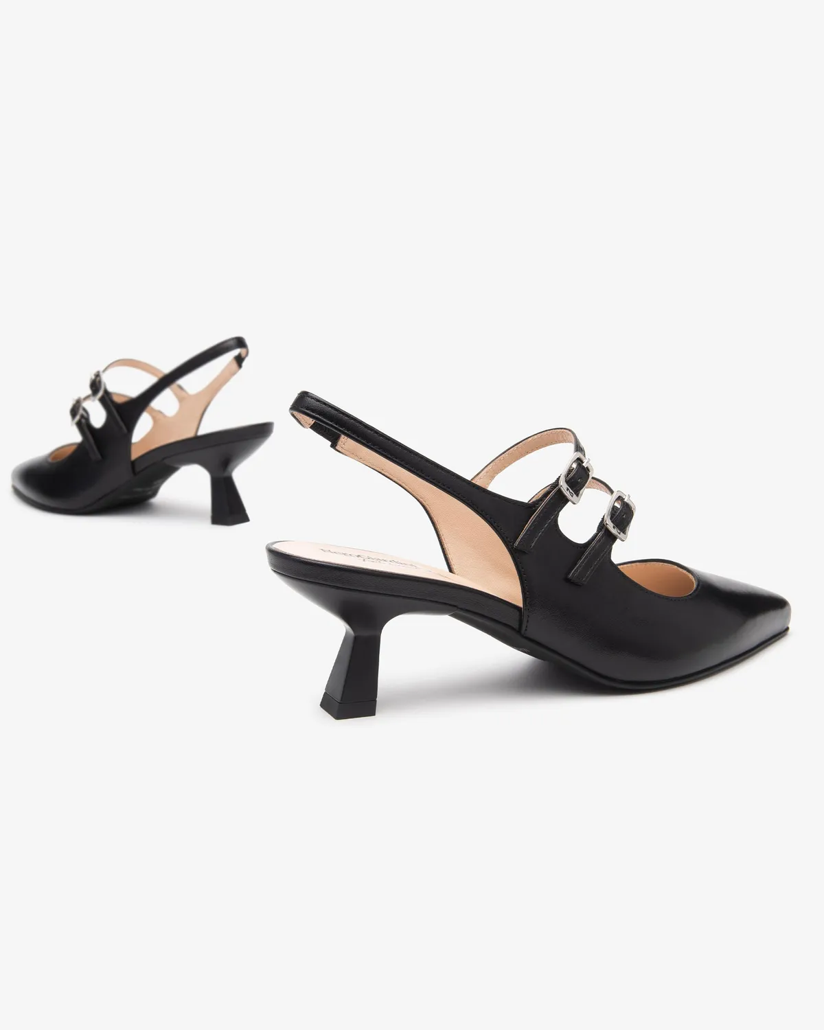 Slingback dama piele NeroGiardini Premium ceremonie