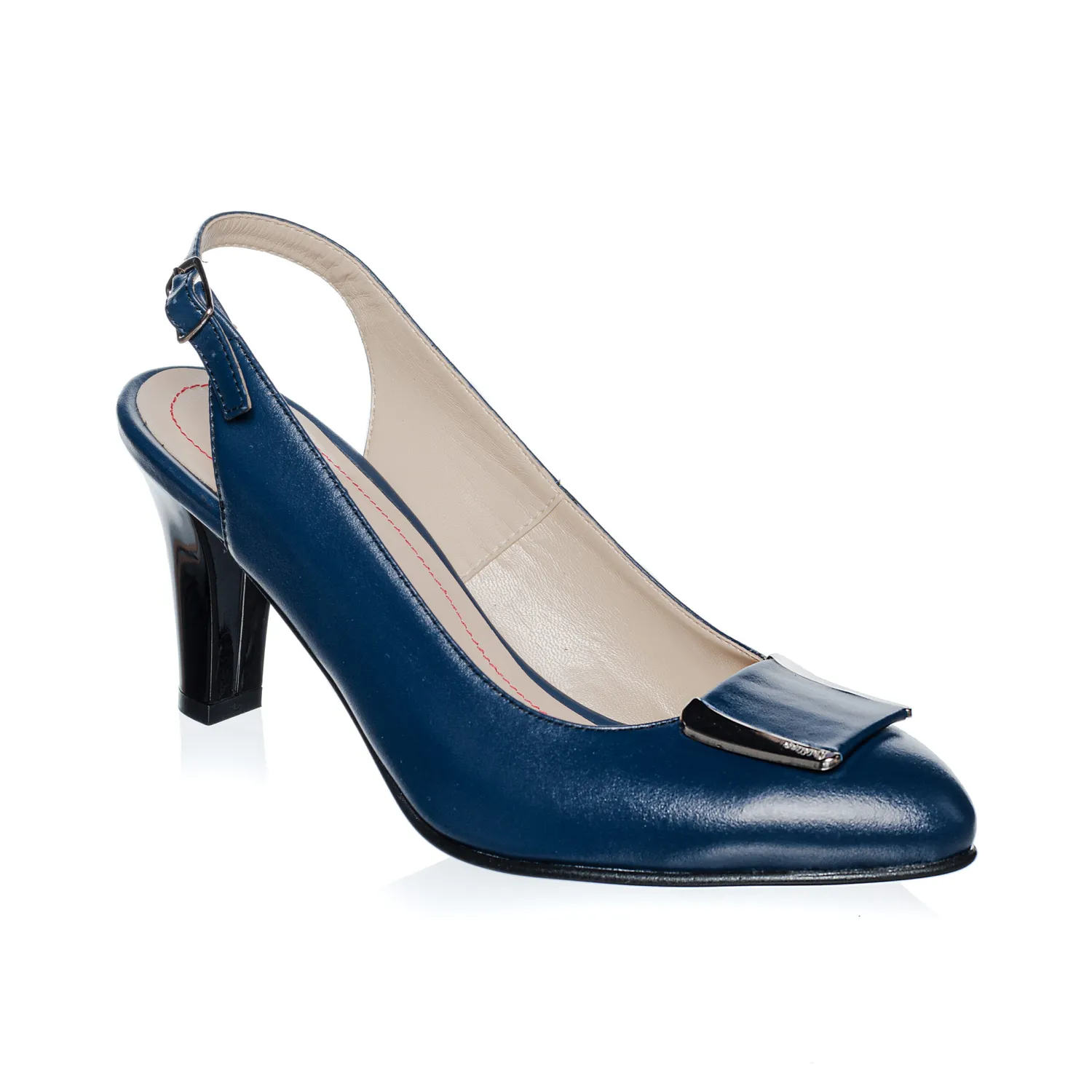 Catinca Shoes Blue Box D40 BL sandale dama piele naturala albastre