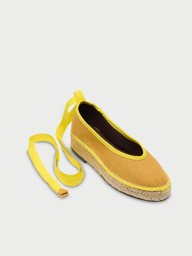 Flagelus Summer Swing Yellow balerini in galben inchis