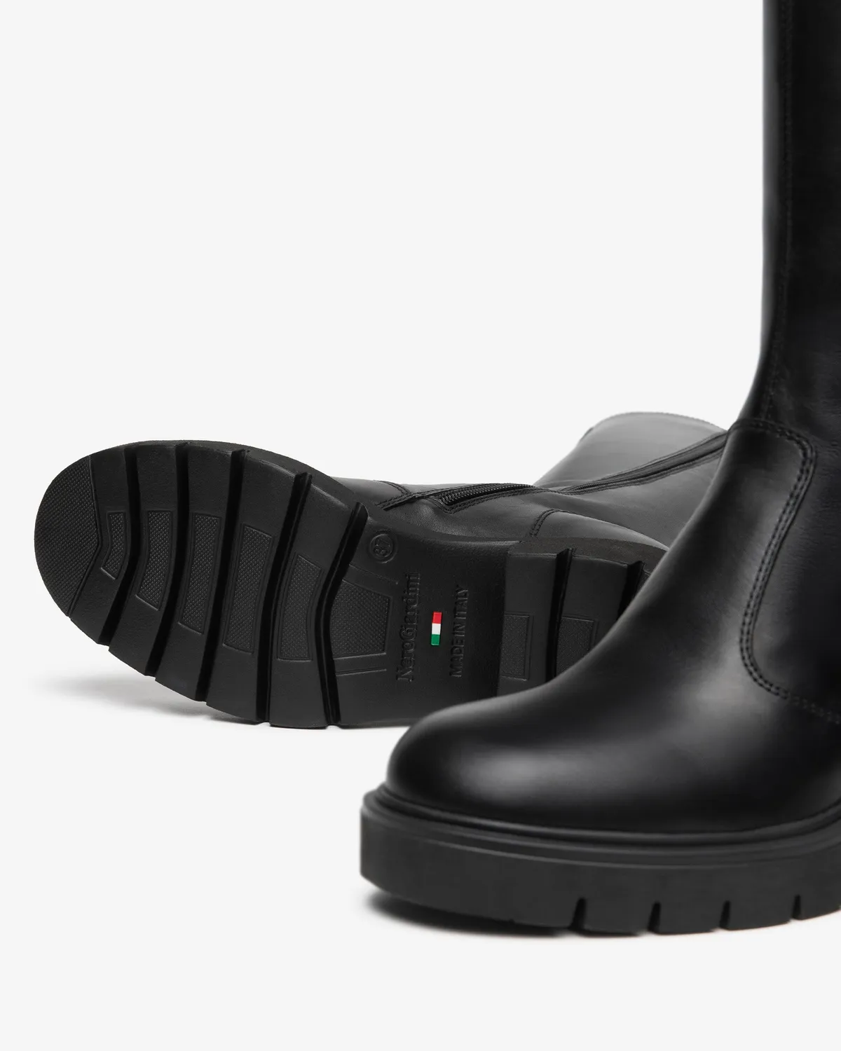 NeroGiardini cizme dama piele naturala toc 60mm