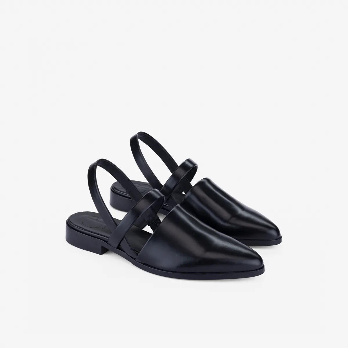 Cecilia Bringheli Vega pantofi slingback piele negru