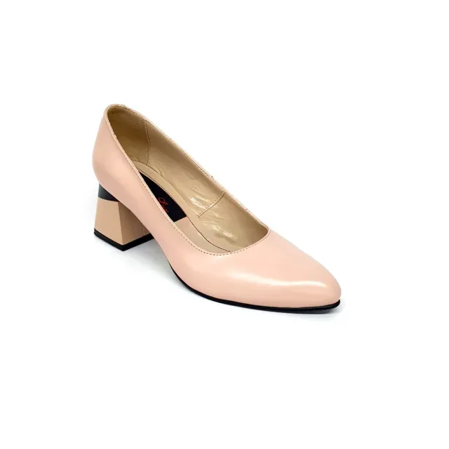 Catinca Shoes A18 NUB pantofi dama piele nude box