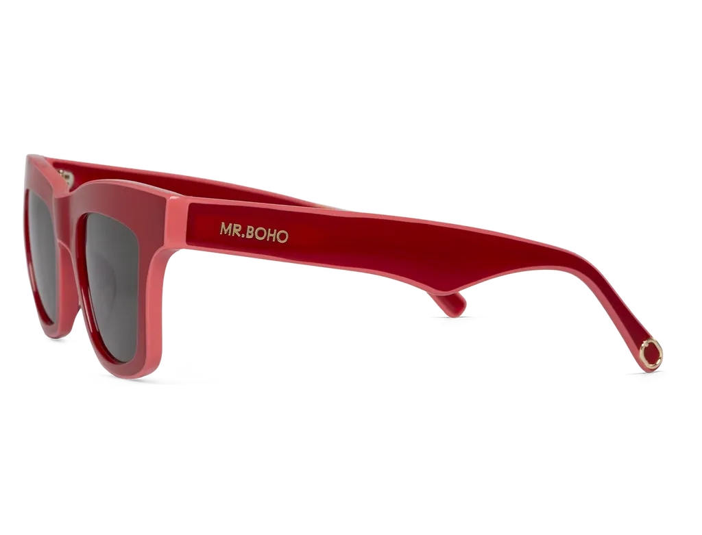 Flagelus Montauk ochelari de soare Barish Red