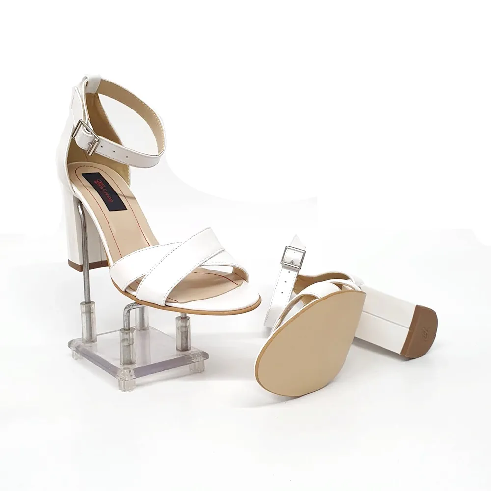 Catinca Shoes S4 AS sandale dama piele alb sidef