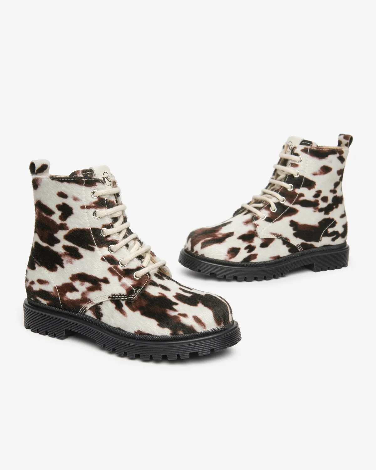 NeroGiardini bocanci fete piele animal print