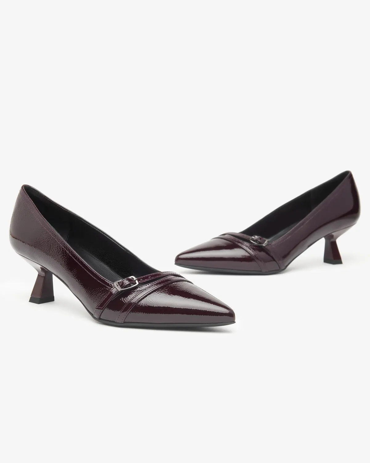 NeroGiardini pantofi dama lac cu toc eleganti