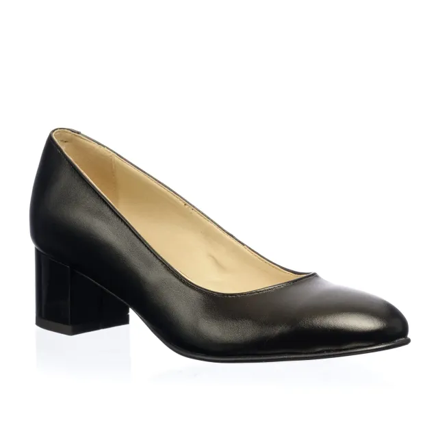 Catinca Shoes A6 N pantofi dama negru piele