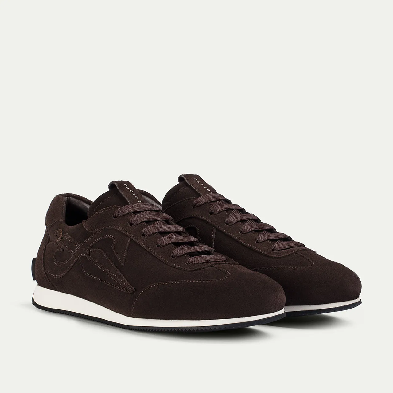 Sneakers barbati Cesare Paciotti Myron maro piele intoarsa