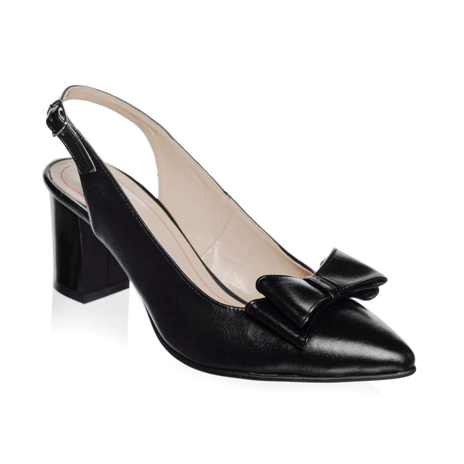 Catinca Shoes D18 N sandale dama negre piele naturala