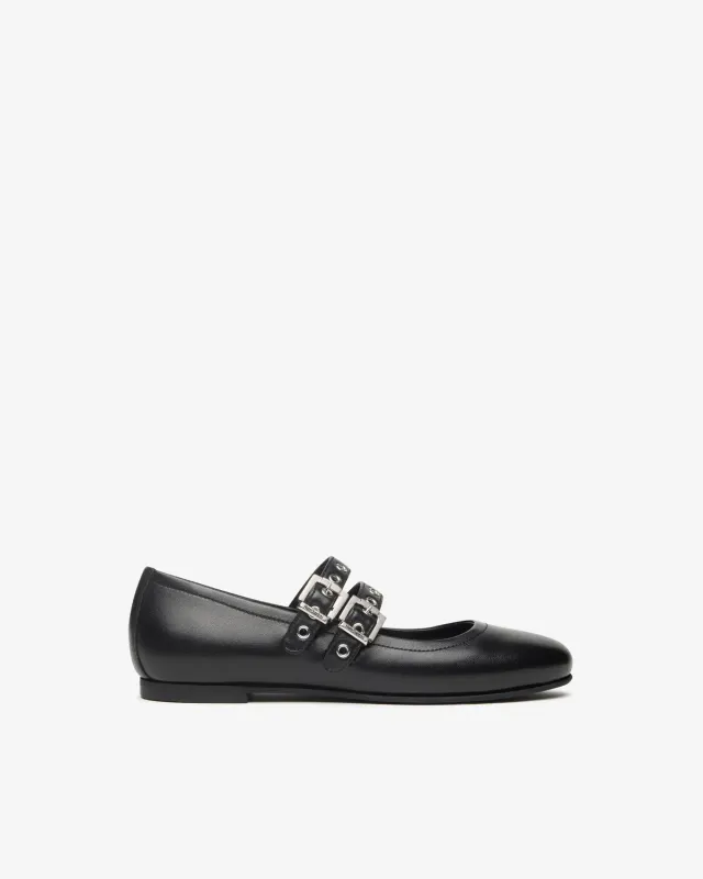 NeroGiardini balerini dama piele eleganti