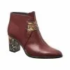 Catinca Shoes GX45 BBP ghete dama bordo piele naturala