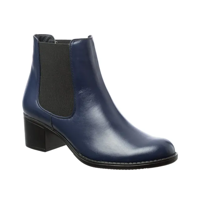 Catinca Shoes E01 BB ghete piele blue box