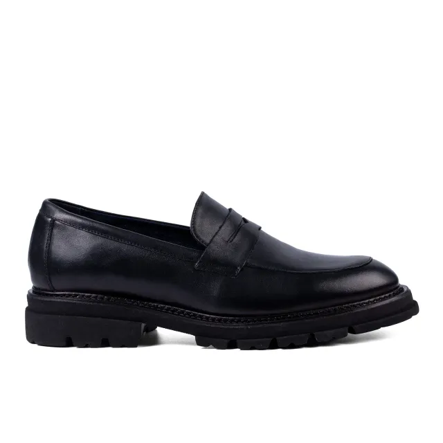 Lucas Shoes Ezra Ukr mocasini barbati negri piele
