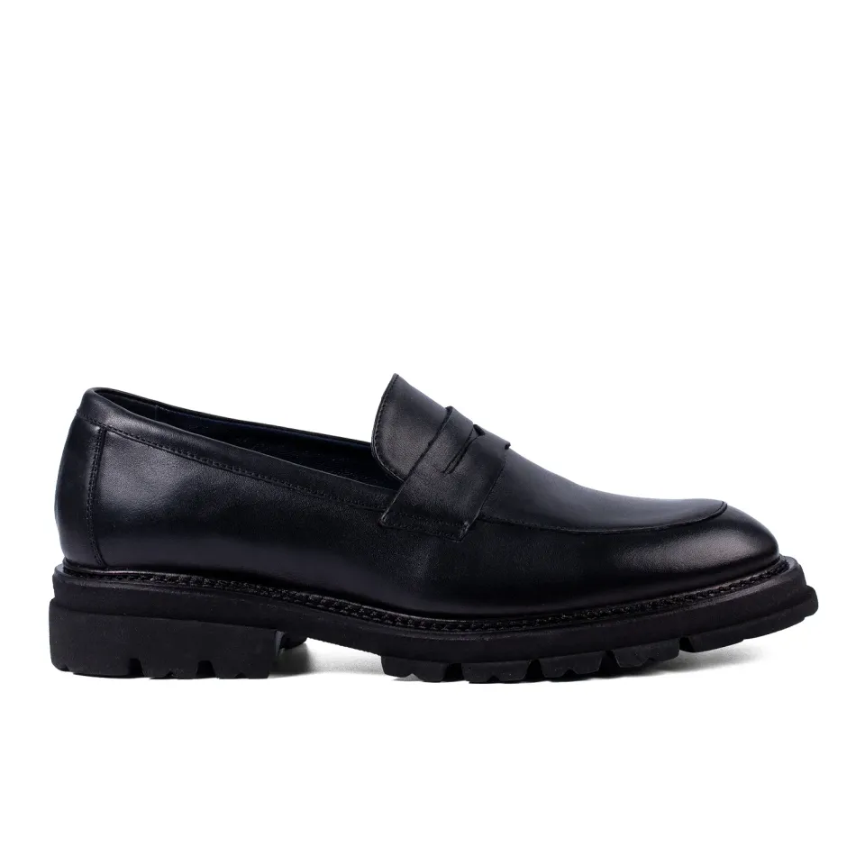 Lucas Shoes Ezra Ukr mocasini barbati negri piele