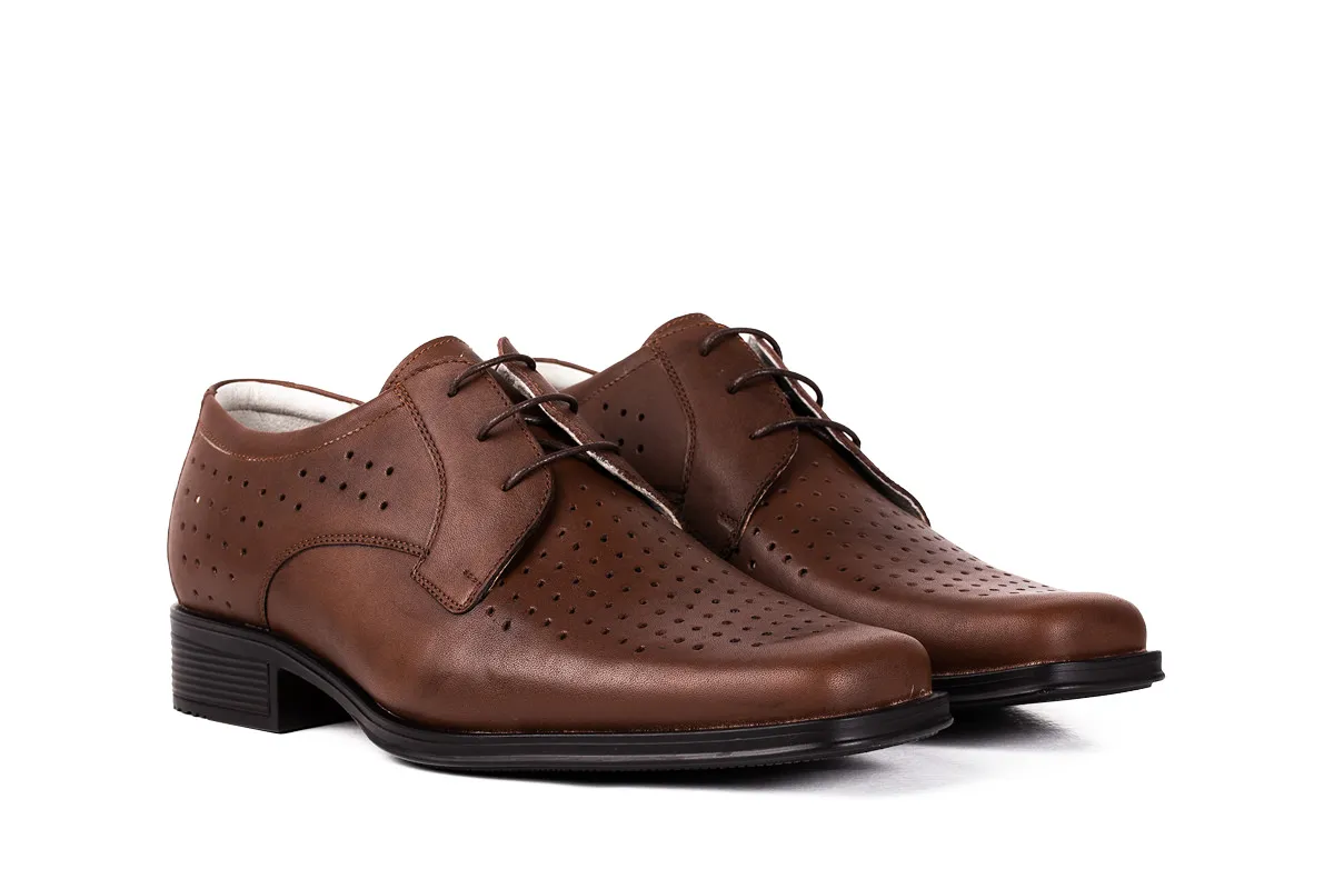 Lucas Shoes 419 Ocolul Silvic pantofi maro piele