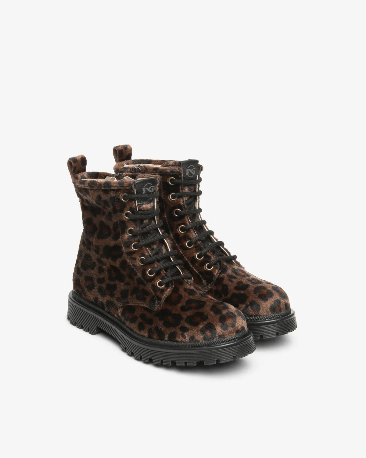 NeroGiardini Teen bocanci fete piele animal print