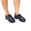 Catinca Shoes X3 NBCRN pantofi dama piele negru croco