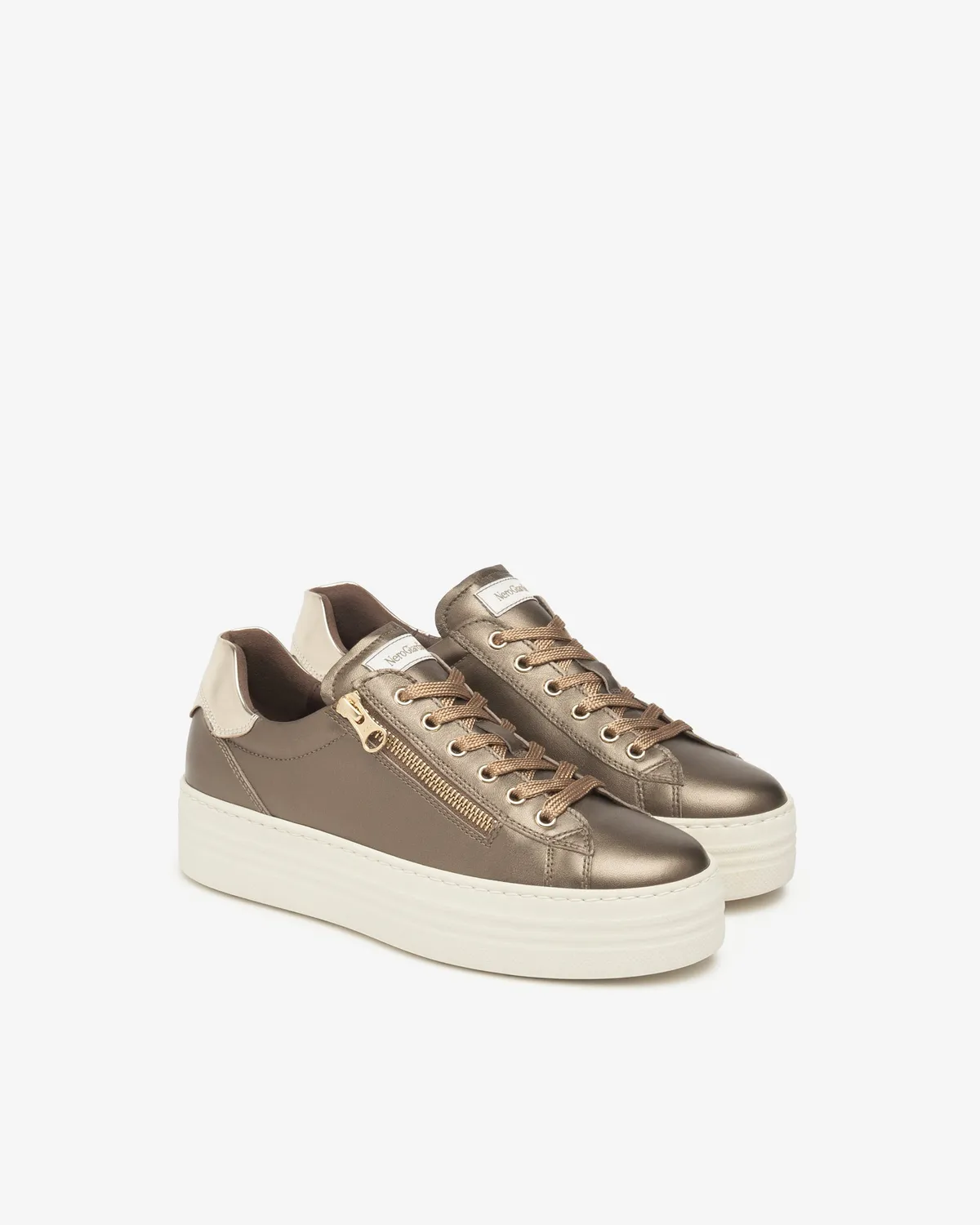 NeroGiardini sneakers damă piele material tehnic Dry-Go