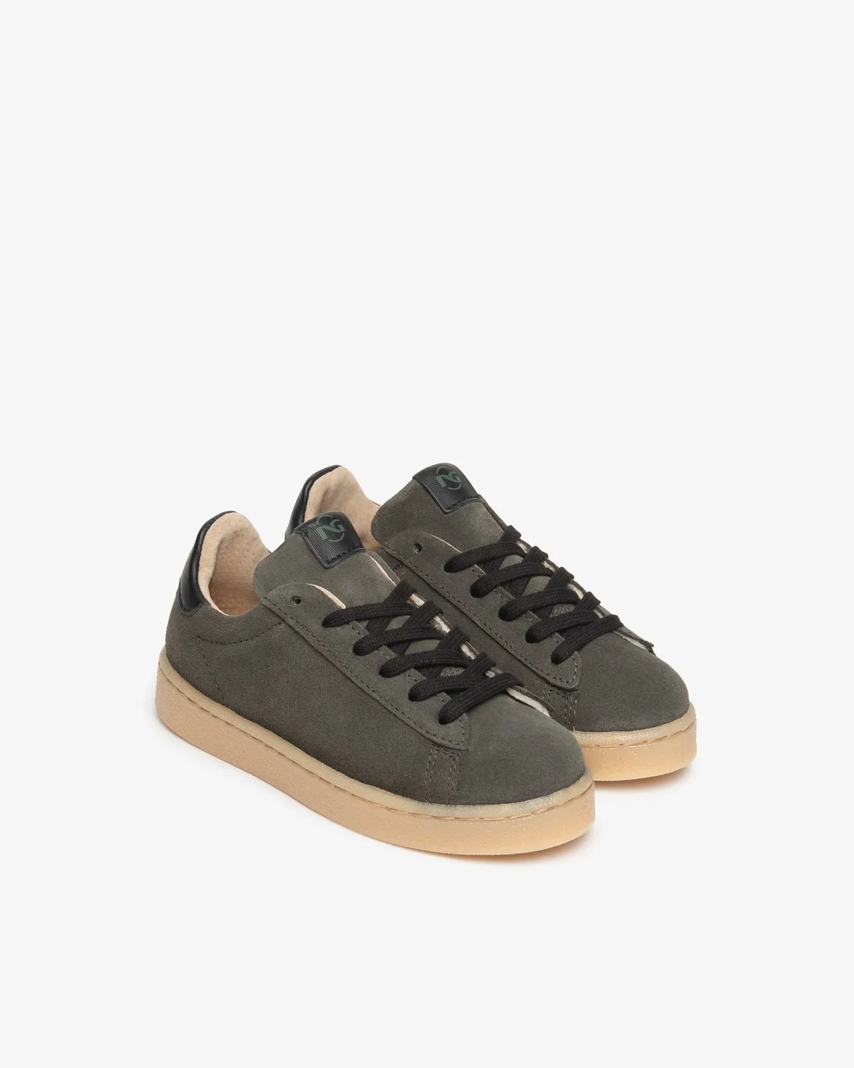 NeroGiardini sneakers piele baieti cu sireturi