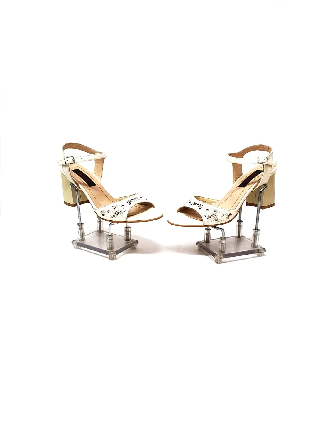 Catinca Shoes S15 BS sandale dama piele naturala bej sidef