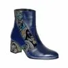 Catinca Shoes GX41 BBS ghete dama piele naturala albastru