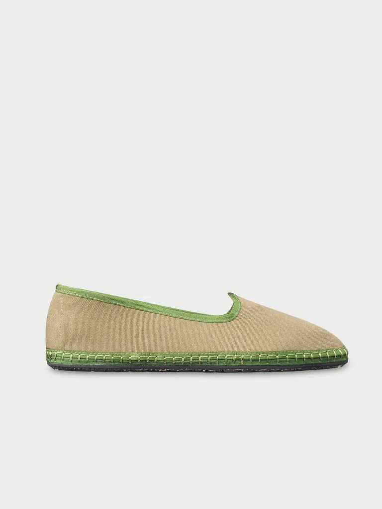 Flagelus Quijano pantofi slip-on bej din in
