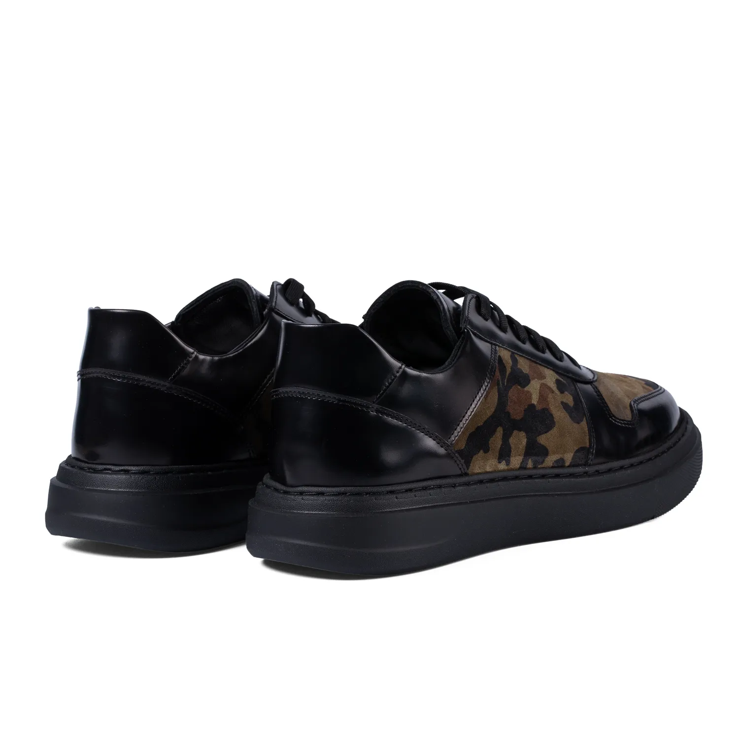Lucas Shoes 002 sneakers Chile camuflaj piele naturala
