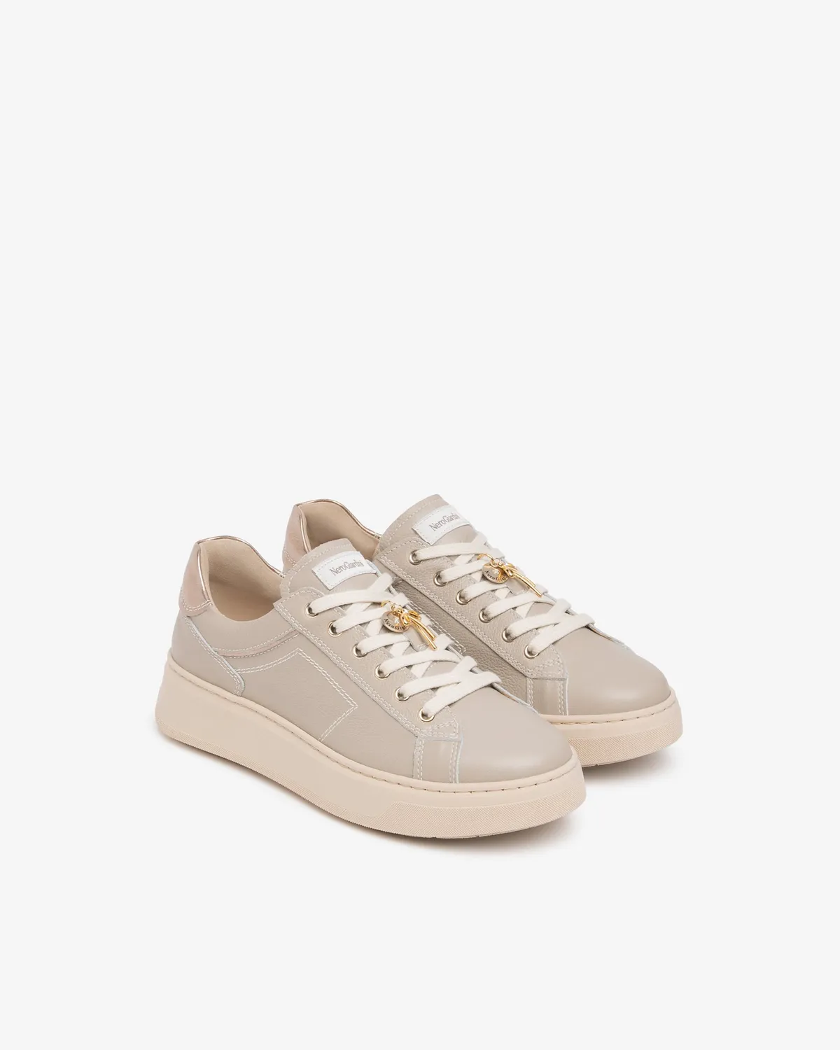 NeroGiardini sneakers dama piele platforma 40 mm funda
