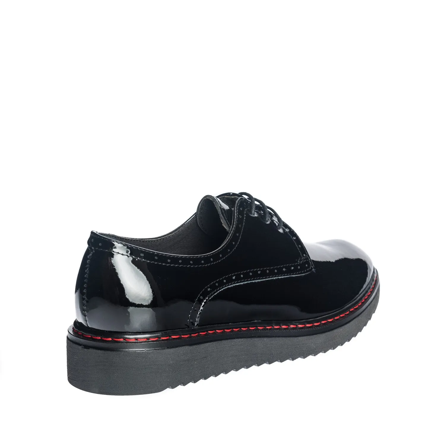 Catinca Shoes G33 NL pantofi dama piele naturala negru lac