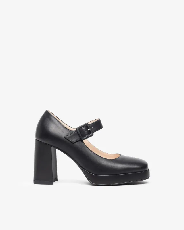 NeroGiardini pantofi piele dama cu toc eleganti