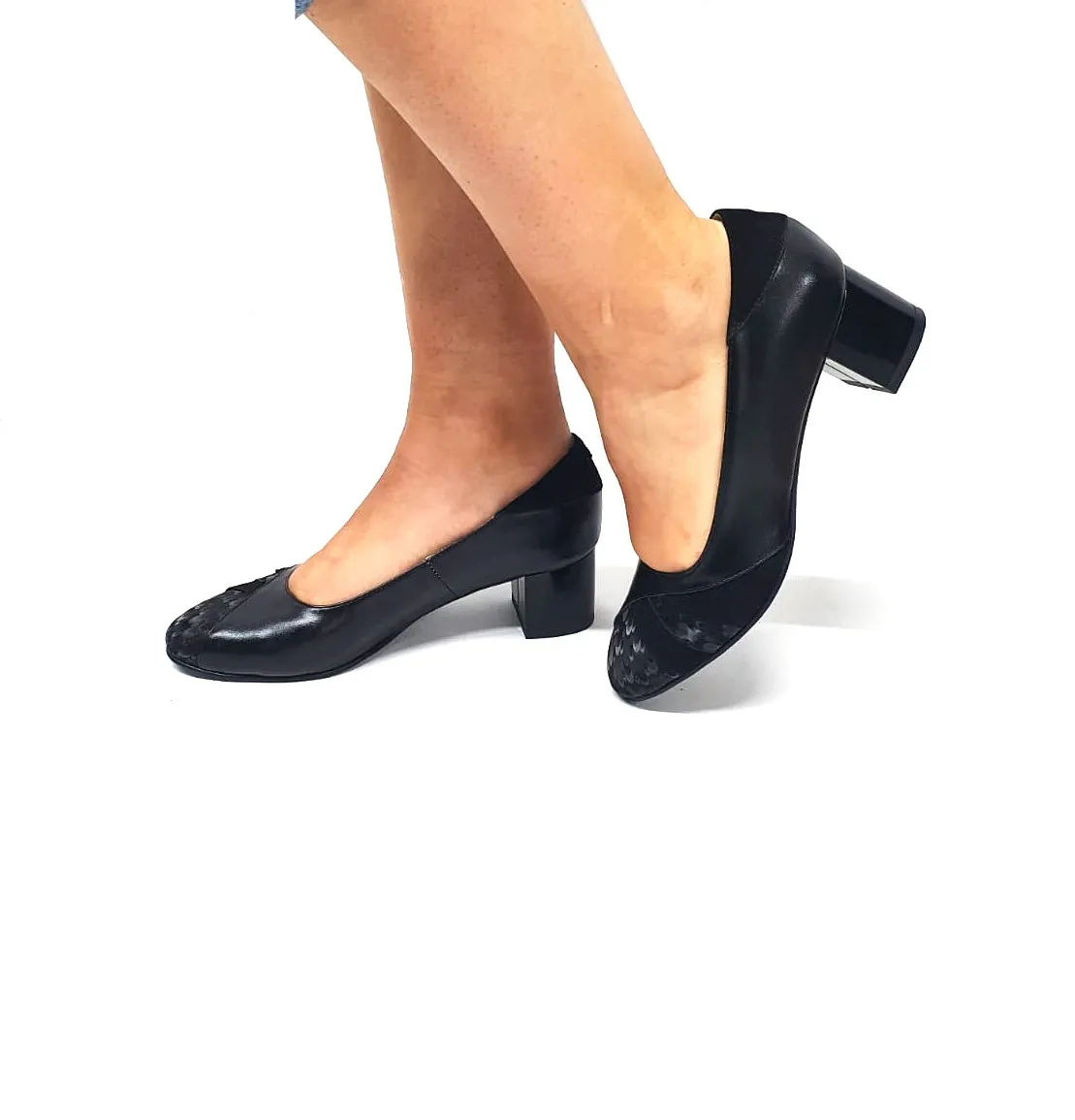 Catinca Shoes C44 NBA3D pantofi dama piele negru box